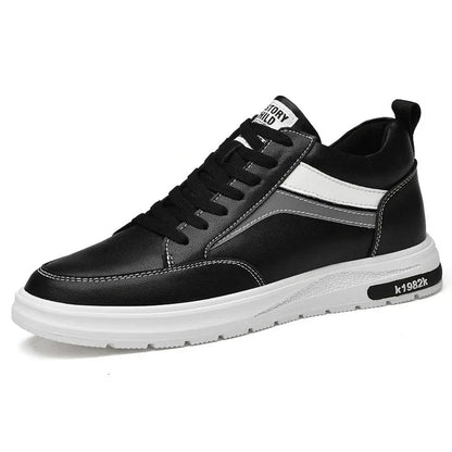 Sneakers con Rialzo Interno e Dettagli Laterali | Comfort
