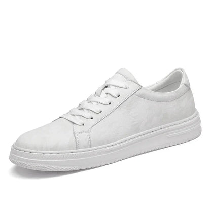 Sneakers con Rialzo Interno e Texture Discreta | Comfort