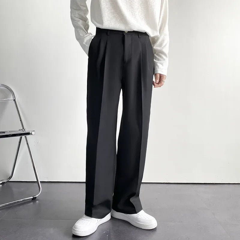 Pantaloni Dritti con Piega | Vestibilità Classica e Moderna