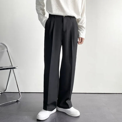 Pantaloni Dritti con Piega | Vestibilità Classica e Moderna