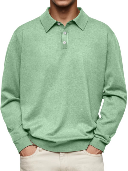 Polo Maniche Lunghe Versatile | Eleganza Casual Moderna