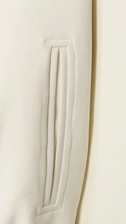 Giacca con Zip e Colletto a Camicia con Vestibilità Regolare | Ideale per Uso Quotidiano