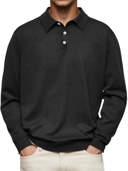 Polo Maniche Lunghe Versatile | Eleganza Casual Moderna