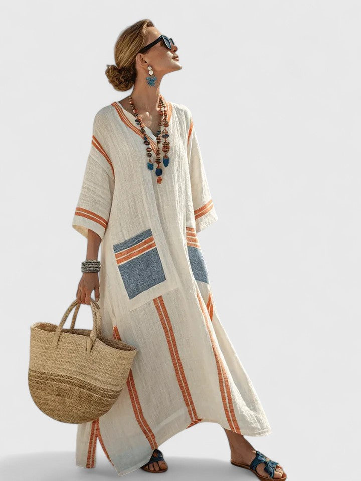 Abito Maxi Elegante | Linea Allungante e Presenza Scenica