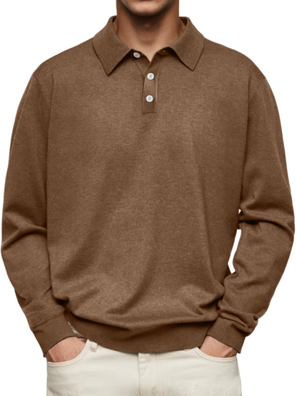 Polo Maniche Lunghe Versatile | Eleganza Casual Moderna