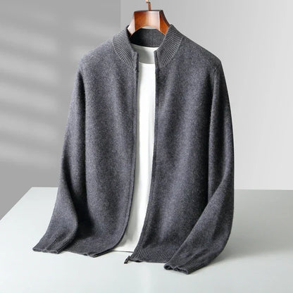 Gilet in Cashmere Premium con Zip | Eleganza Essenziale
