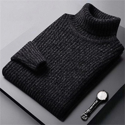 Maglione Collo Alto in Maglia | Caldo e Raffinato