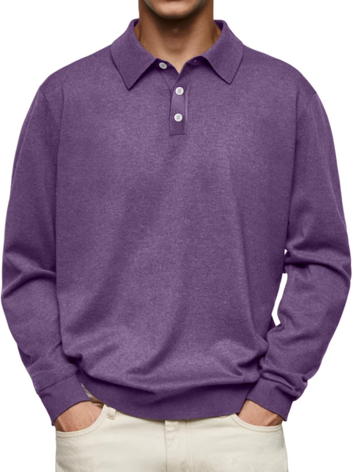 Polo Maniche Lunghe Versatile | Eleganza Casual Moderna