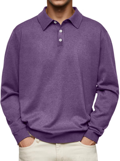 Polo Maniche Lunghe Versatile | Eleganza Casual Moderna