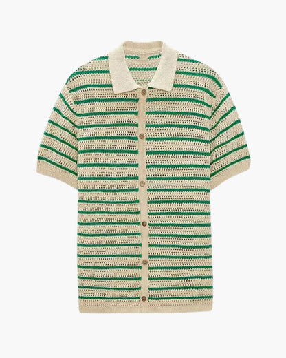 Camicia Marbella Tricot con Bottoni | Comfort e Traspirabilità
