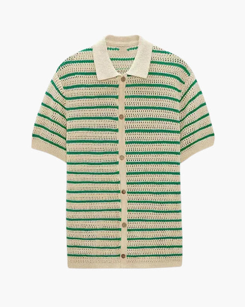 Camicia Marbella Tricot con Bottoni | Comfort e Traspirabilità