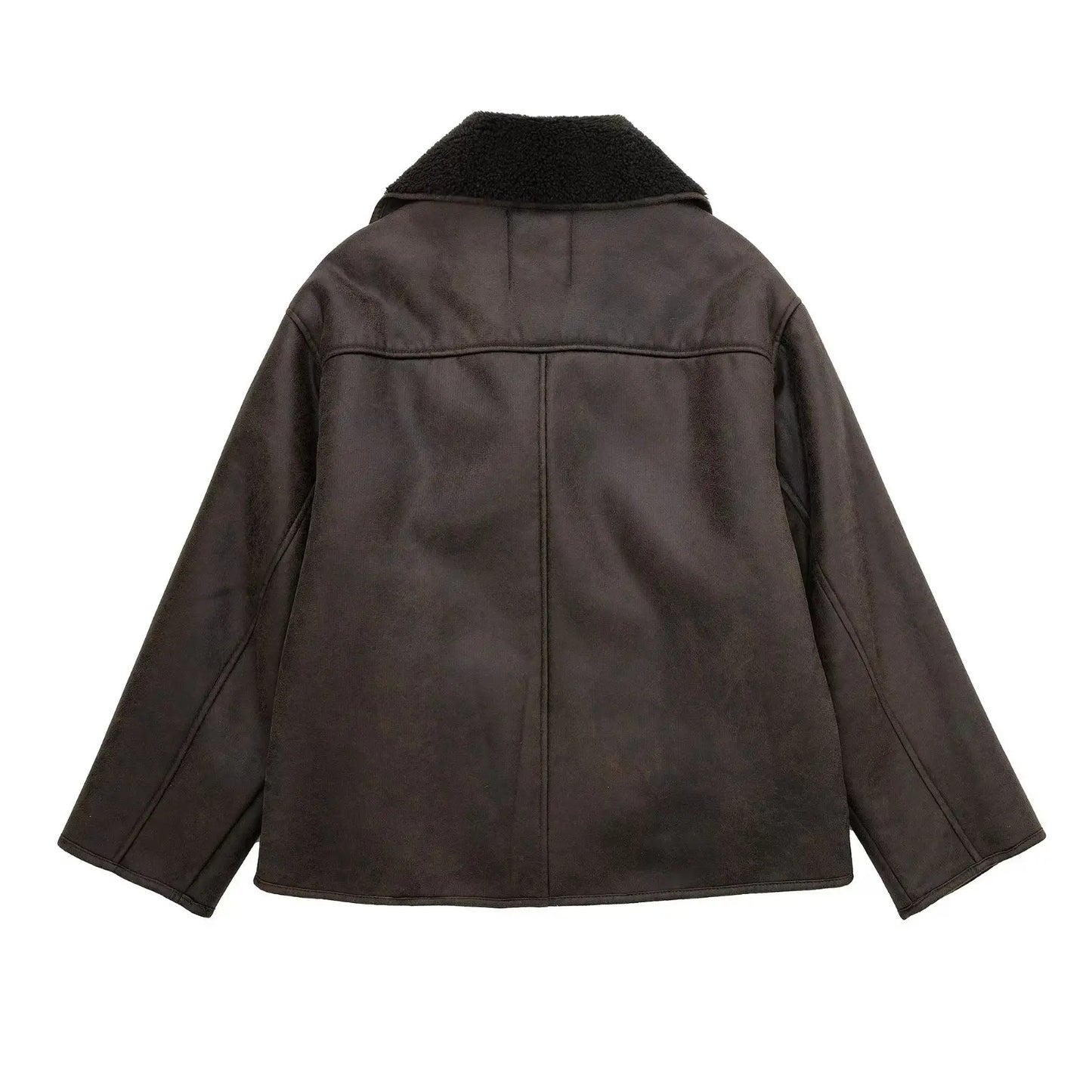Giacca Vintage Effetto Pelle | Giacca Corta Stile Classico