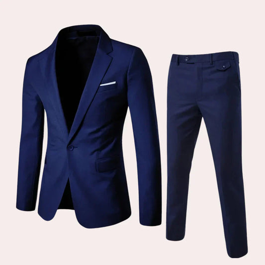 Completo Slim Fit Elegante | Blazer e Pantaloni Leggeri