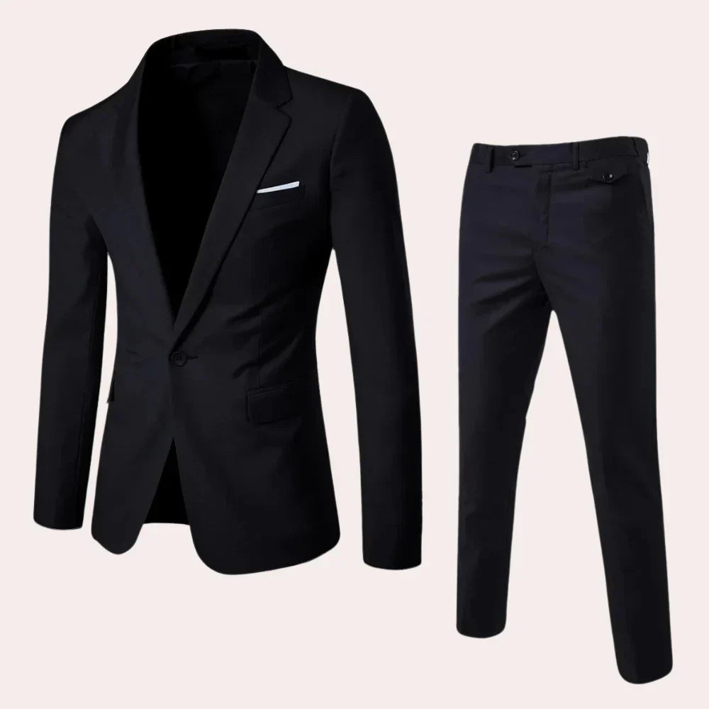 Completo Slim Fit Elegante | Blazer e Pantaloni Leggeri