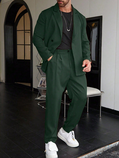 Completo Slim Fit con Revers a Punta | Blazer e Pantaloni