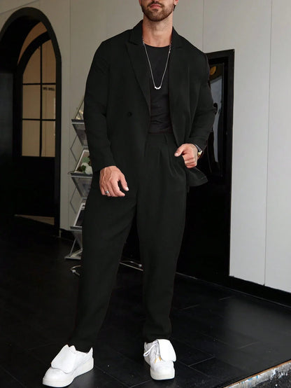 Completo Slim Fit con Revers a Punta | Blazer e Pantaloni