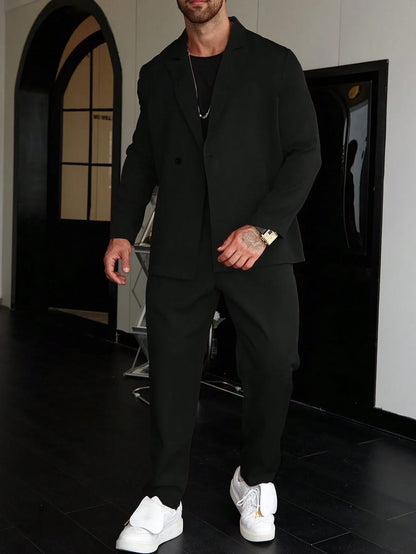 Completo Slim Fit con Revers a Punta | Blazer e Pantaloni