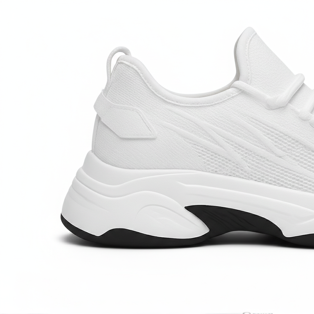 Sneakers con Rialzo Interno e Suola Sagomata | Comfort
