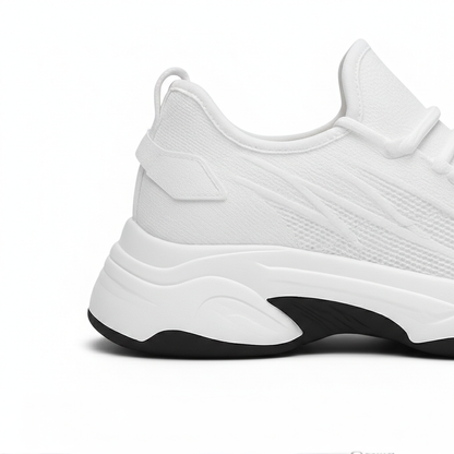 Sneakers con Rialzo Interno e Suola Sagomata | Comfort