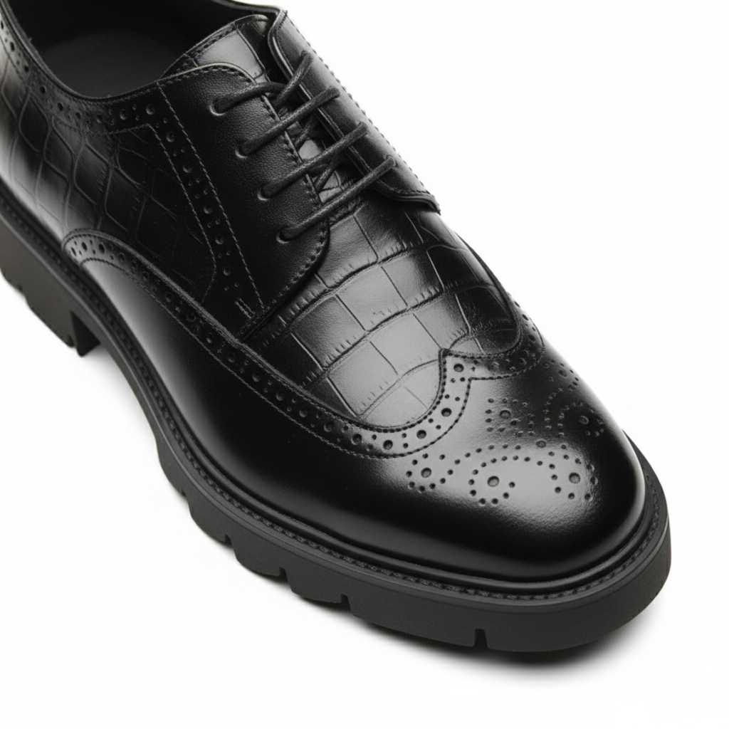 Scarpa con Rialzo Invisibile | Vestibilità Ergonomica