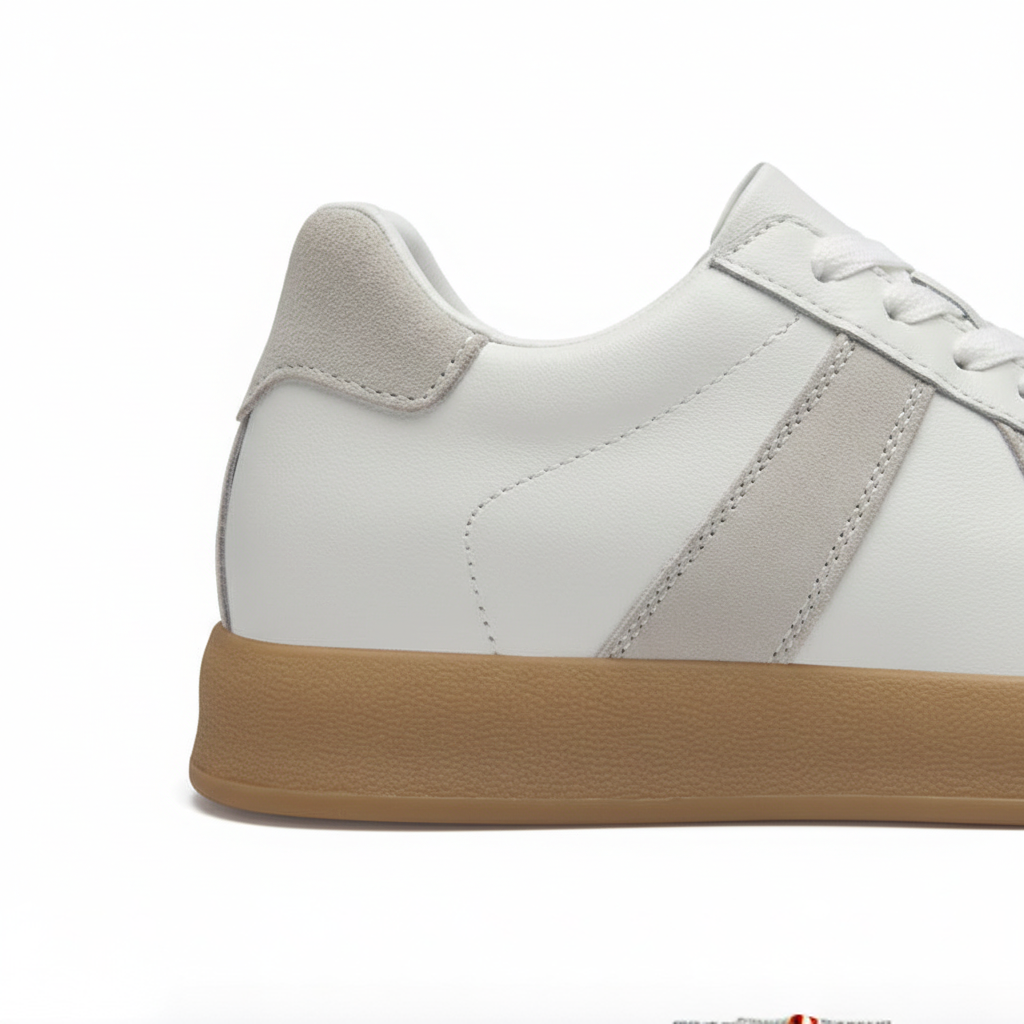 Sneakers con Rialzo Interno e Inserti Laterali | Comfort