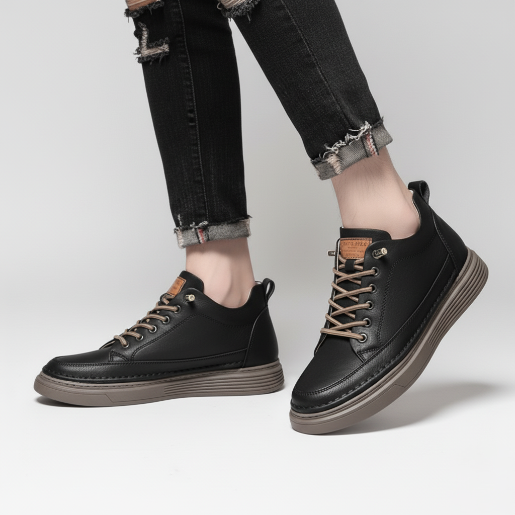 Sneakers Eleganti con Rialzo Nascosto | Design Minimal Moderno