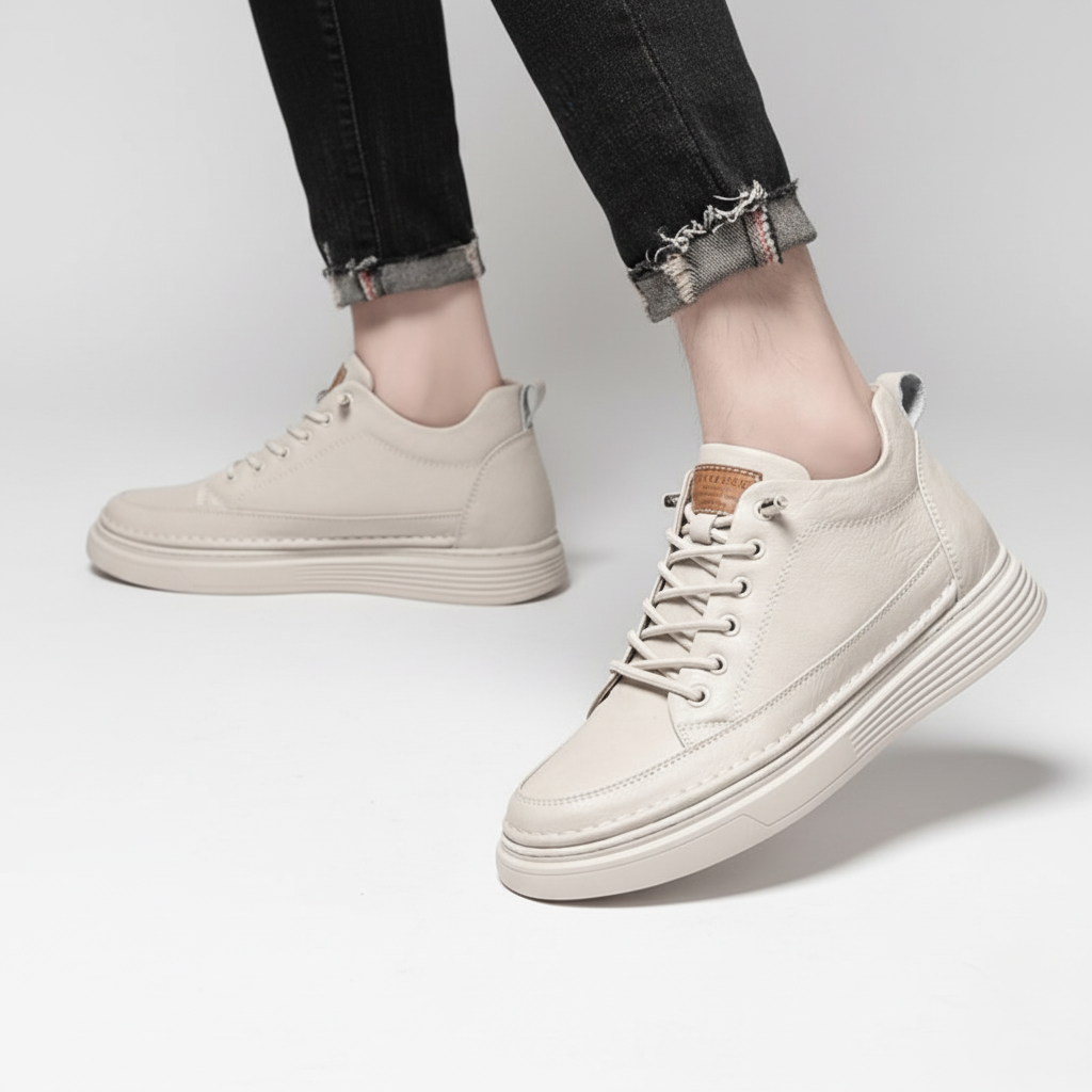 Sneakers Eleganti con Rialzo Nascosto | Design Minimal Moderno