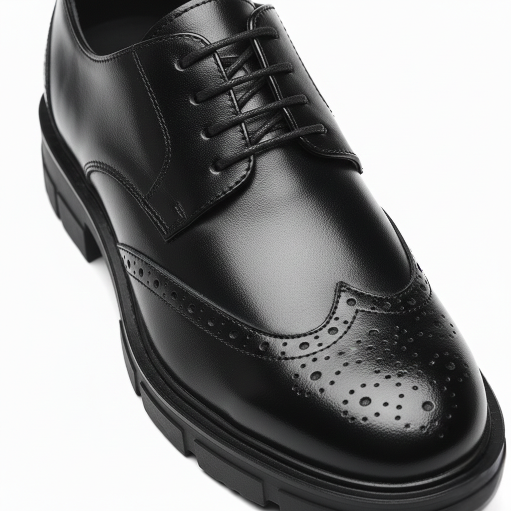 Scarpa con Rialzo Invisibile | Stile Formale Italiano