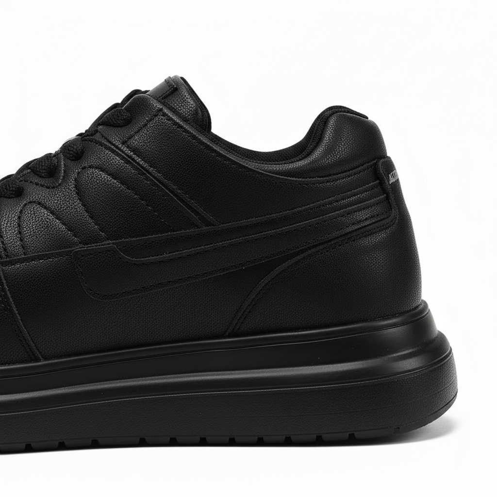 Sneakers con Rialzo Interno e Dettagli a Contrasto | Comfort