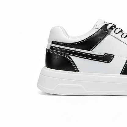 Sneakers con Rialzo Interno e Dettagli a Contrasto | Comfort