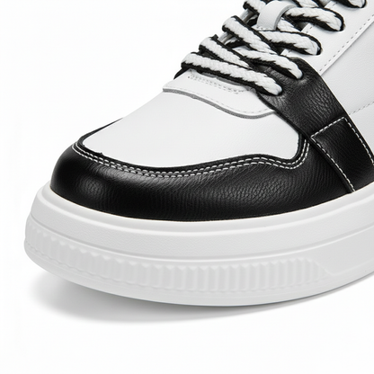 Sneakers con Rialzo Interno e Dettagli a Contrasto | Comfort