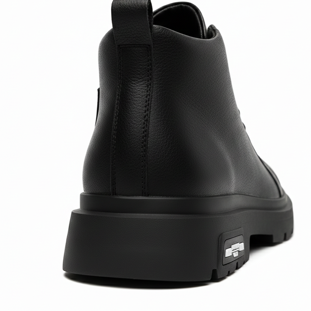 Scarpa con Rialzo | Comfort Naturale e Stile Sobrio
