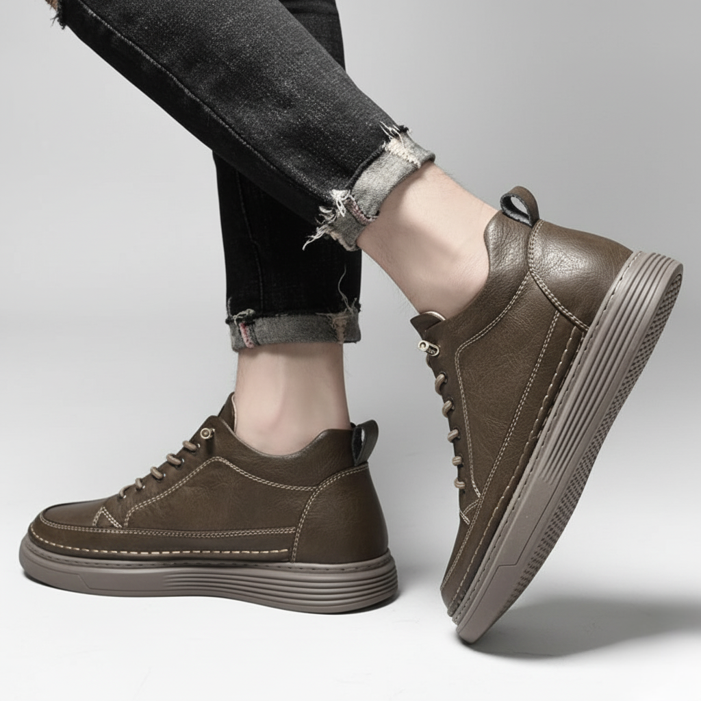 Sneakers Eleganti con Rialzo Nascosto | Design Minimal Moderno