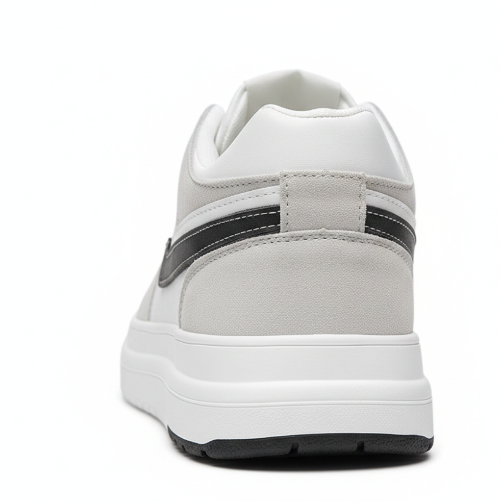 Sneakers con Rialzo Interno e Dettagli a Contrasto | Comfort