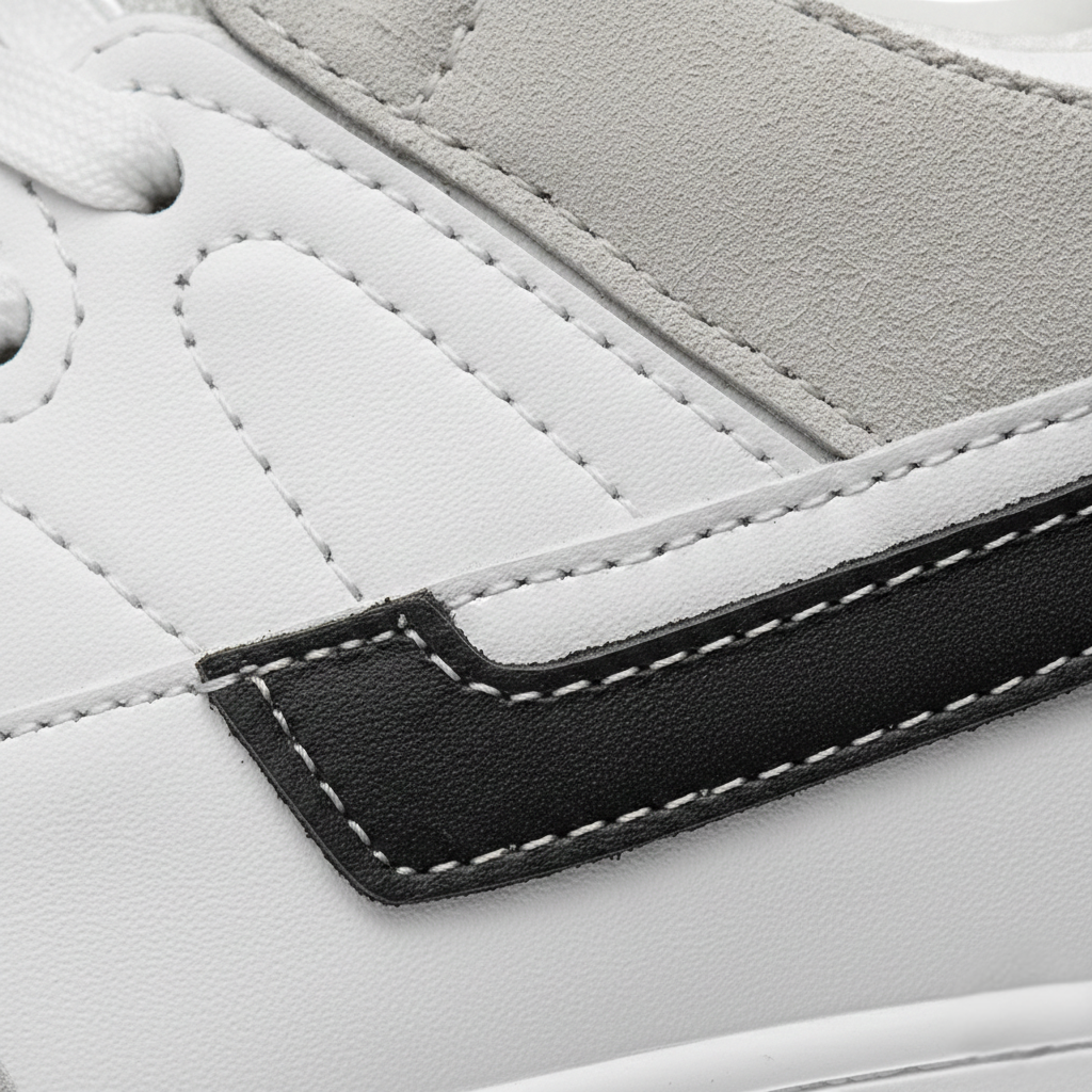 Sneakers con Rialzo Interno e Dettagli a Contrasto | Comfort