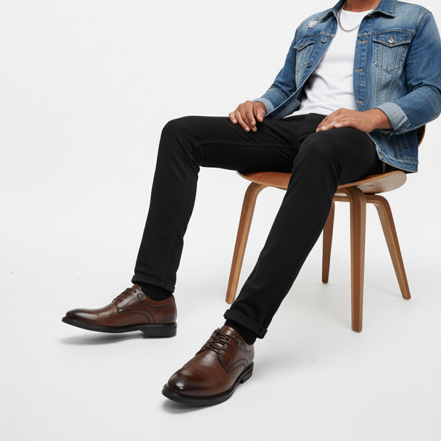 Scarpa con Rialzo Invisibile | Eleganza Senza Tempo