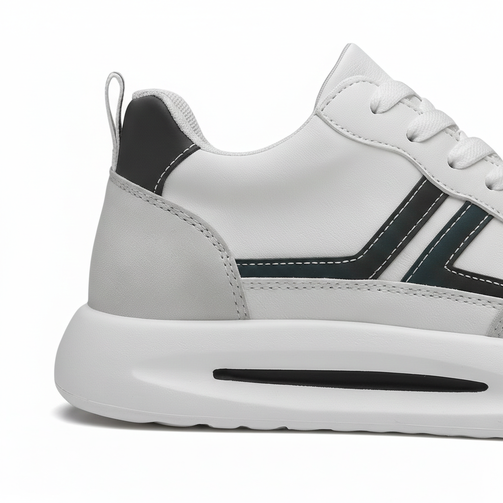 Sneakers con Rialzo Interno e Suola Ammortizzata | Comfort