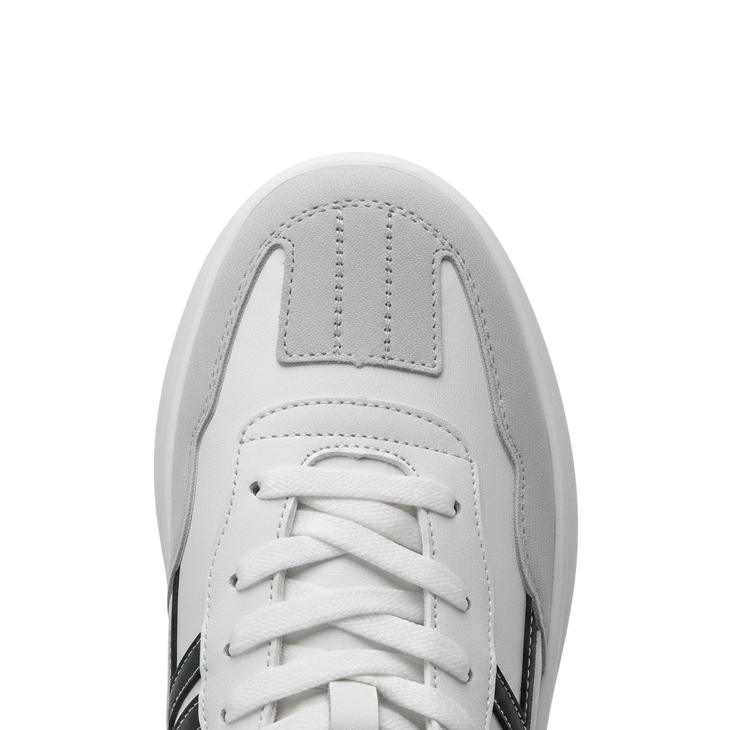 Sneakers con Rialzo Interno e Suola Ammortizzata | Comfort