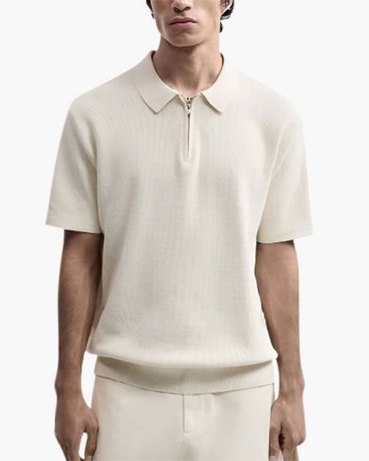 Polo Marbella con Zip | Comfort Traspirante e Stile Moderno