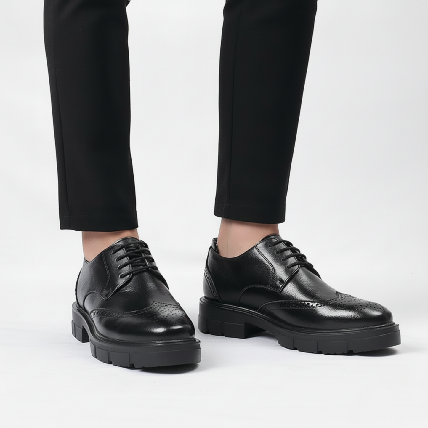 Scarpa con Rialzo Invisibile | Stile Formale Italiano