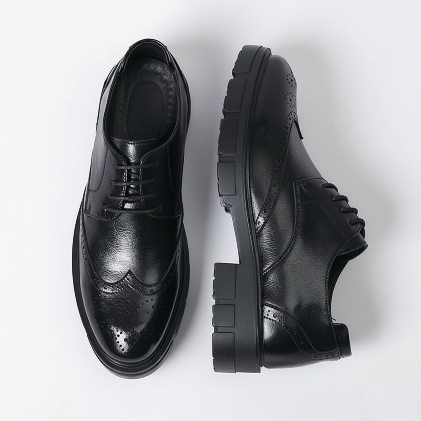 Scarpa con Rialzo Invisibile | Stile Formale Italiano