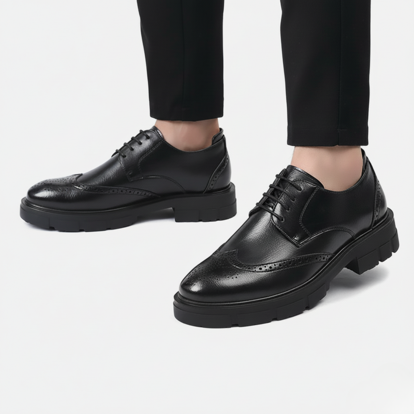 Scarpa con Rialzo Invisibile | Stile Formale Italiano