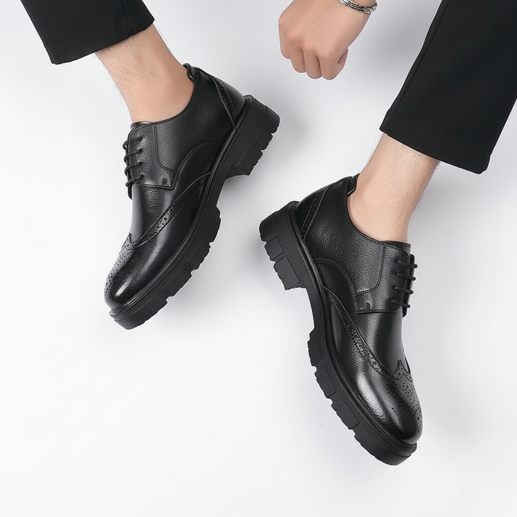 Scarpa con Rialzo Invisibile | Stile Formale Italiano