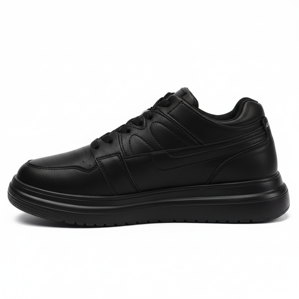 Sneakers con Rialzo Interno e Dettagli a Contrasto | Comfort