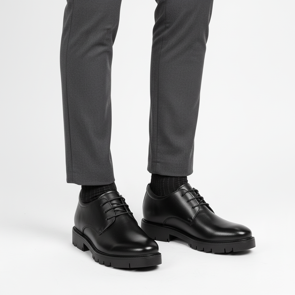 Scarpa Elegante con Rialzo | Comfort e Presenza