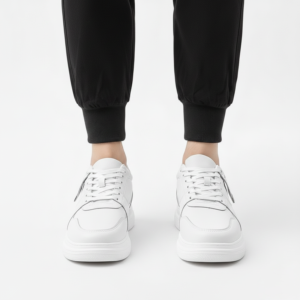 Sneaker con Rialzo Invisibile | Comfort Ergonomico