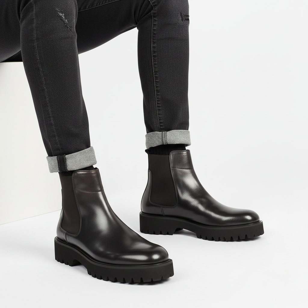 Scarpa con Rialzo | Eleganza Discreta per Ogni Giorno