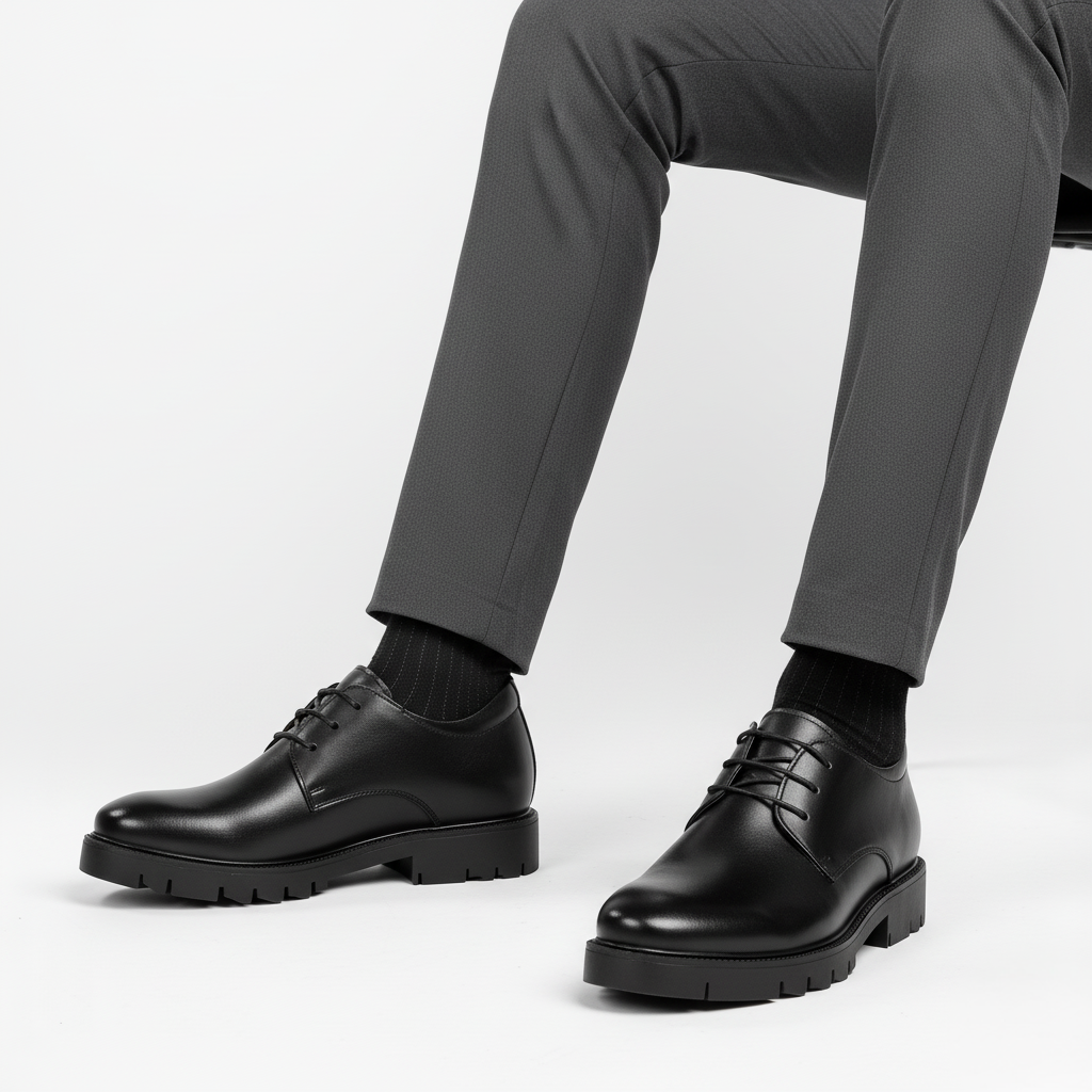 Scarpa Elegante con Rialzo | Comfort e Presenza