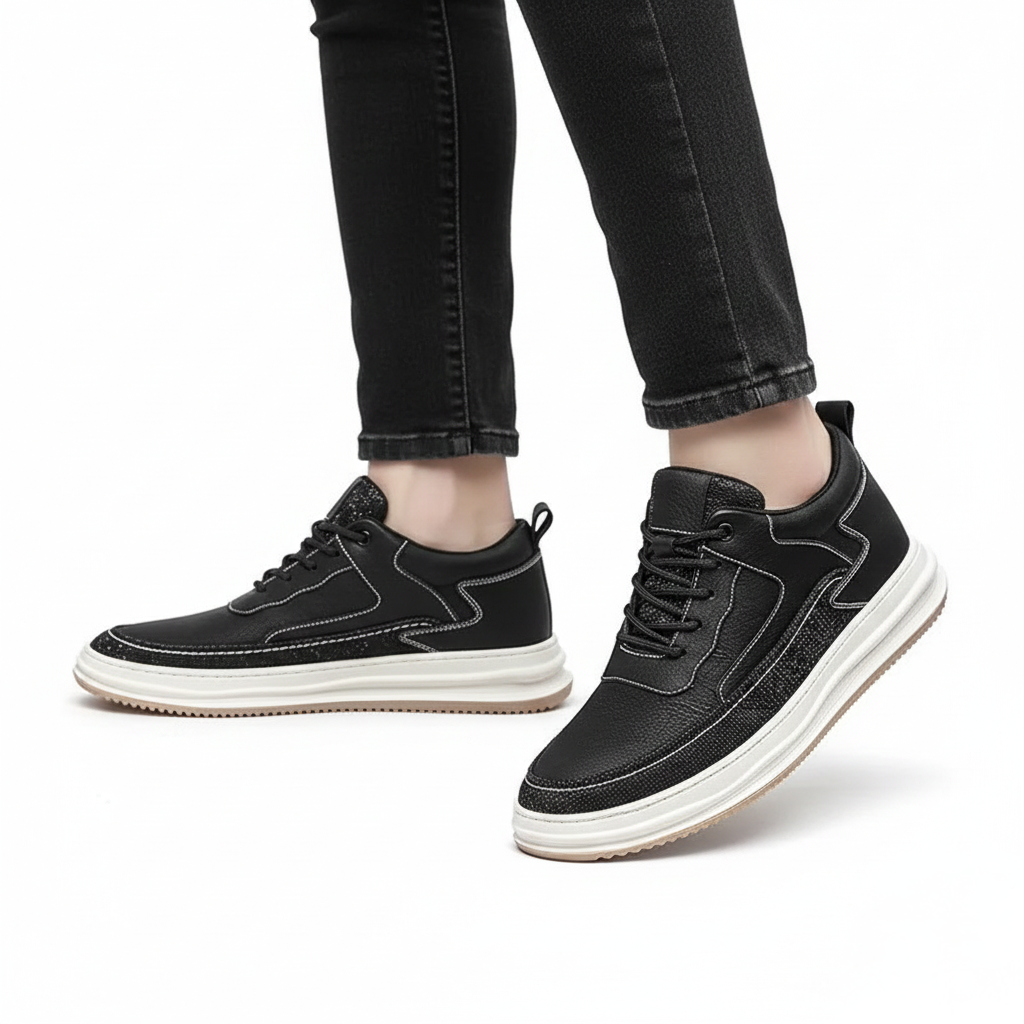 Sneaker con Rialzo Invisibile | Stile Italiano Comfort
