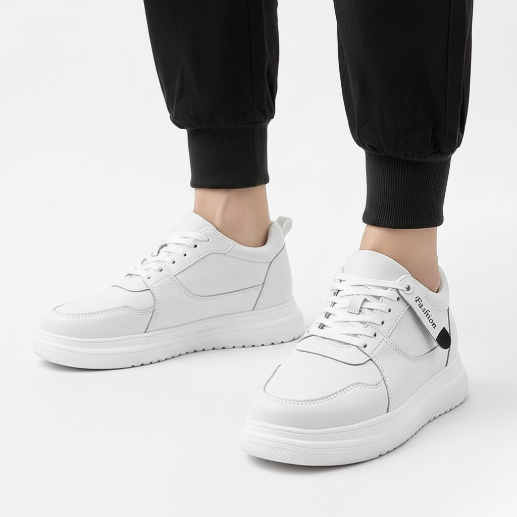 Sneaker con Rialzo Invisibile | Comfort Ergonomico
